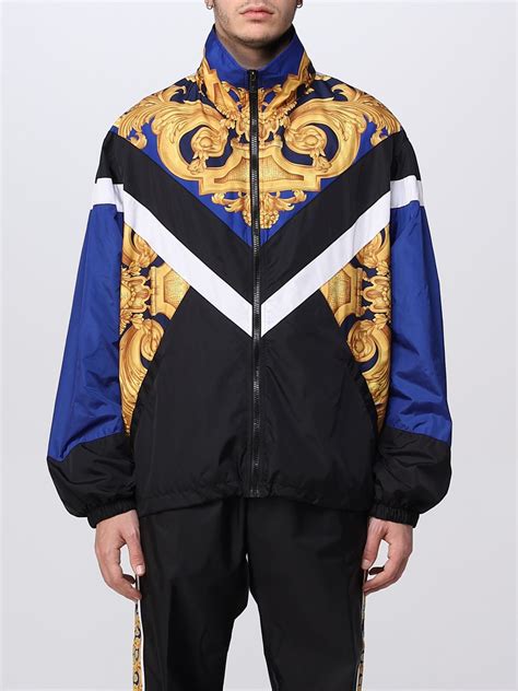 versace basebball jacket|Versace jackets for men.